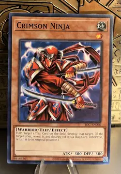 Crimson Ninja IOC-EN006 Invasion of Chaos 25th Anniversary Ed. Yugioh! NM - Image 1