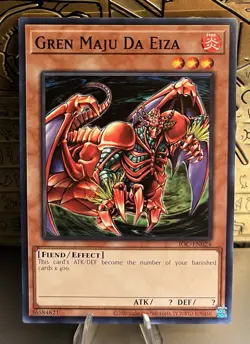 Gren Maju Da Eiza IOC-EN024 Invasion of Chaos 25th Anniversary Ed. Yugioh! NM - Image 1
