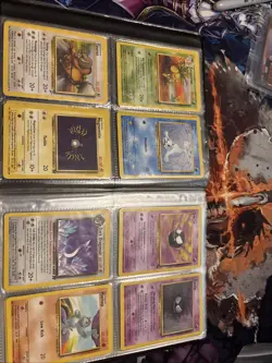 Binder Of Vintage Pokemon Cards HP/LP Base, Jungle, Fossil, Team Rocket & Base2 - Image 5