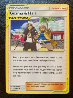 Pokemon Energy Lot (5 Cards) - XY Evolutions Holos + Guzma & Hala - 2010s - Image 2
