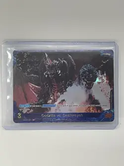 Godzilla Card Game EBP01-062+ SP Godzilla vs. Destoroyah Holo Foil Gold NM - Image 1