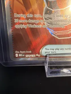 Premium Power Pro 174/132 Pokemon TCG Card Mega Evolution - Image 2