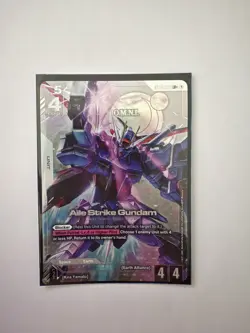 Alt Art Aile Strike Gundam ST04-001 (Gundam Card Game) LR+ English - Image 1
