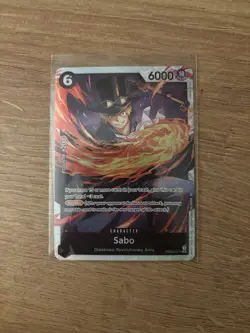 One Piece TCG | Sabo PRB02-014 SR - One Piece Card the Best Vol. 2 NM - Image 1