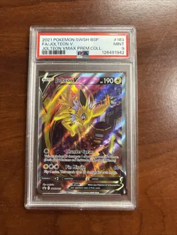 Jolteon V SWSH183 SWSH: Sword & Shield Promo Cards Holo - Image 1