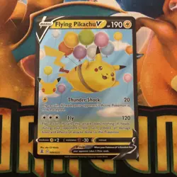 Pokemon Celebrations Holo Ultra Rare Card Flying Pikachu v 006/025 - Image 1