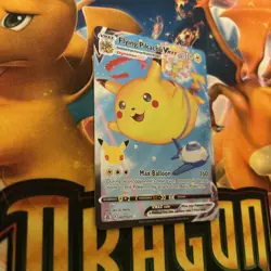 Pokemon TCG Flying Pikachu VMAX Holo Ultra Rare Card 007/025 Celebrations - Image 2