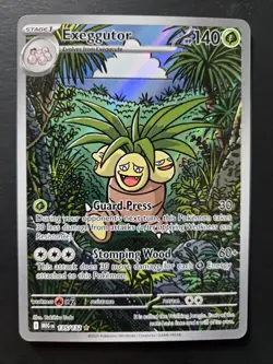 Exeggutor 135/132 Mega Evolutions Illustration Rare Holo Pokemon Card NM - Image 1