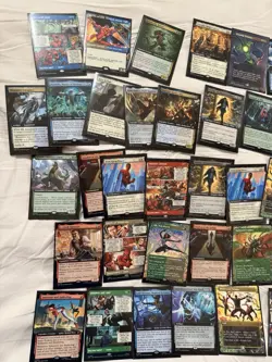 Magic The Gathering Spider-Man - Rare - Non-foil - Borderless 45 Card Lot - Image 2