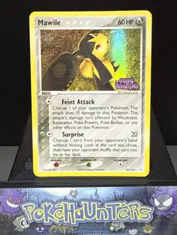 Pokemon Card Mawile 23/110 EX Holon Phantoms STAMPED Reverse Holo Rare Played - Image 1