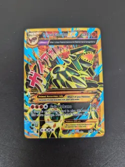 Pokemon Primal Groudon EX Full Art Ancient Origins 97/98 Rare Card - Image 1