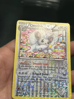 Pokemon TCG Cinccino RC19/RC25 Legendary Treasures Holo Card 2013- NM - Image 2
