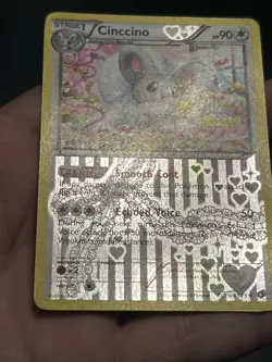 Pokemon TCG Cinccino RC19/RC25 Legendary Treasures Holo Card 2013- NM - Image 3