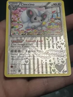 Pokemon TCG Cinccino RC19/RC25 Legendary Treasures Holo Card 2013- NM - Image 4