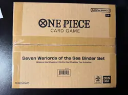One Piece Card Game Seven Warlords of the Sea Binder Set English, Sealed - Image 1