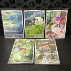 Pokemon TCG Illustration Rare & More! Pack Fresh Hits! 24 Card Lot! S&V - Image 1