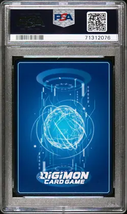 2021 Digimon Card Game Double Diamond BT6-111 Sec Alphamon PSA 10 - Image 2