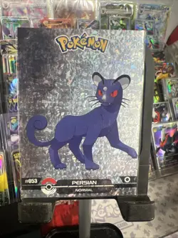 Persian #53 - Cracked Ice Holo - Crystal Dark Black 2025 - Pokemon Card - Image 1