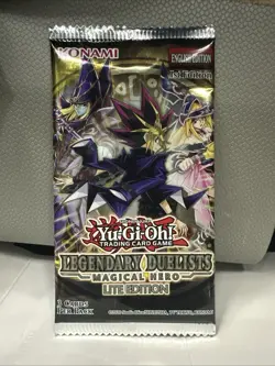 Yugioh Legendary Duelists Magical Hero 1st Edition Booster Pack Brand New 3 Card - Image 1