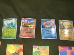 Pokemon 151 Tins Empty with Coins Art and 4 Promo Cards. No Packs - Image 3