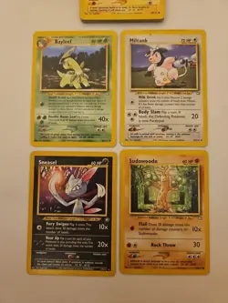 Pokemon TCG Neo Genesis Non Holo 15 X Card Bundle - Image 2