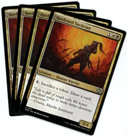 x4 Hardened Tactician - 0191 - Tarkir Dragonstorm - MTG - NM/M - Image 1