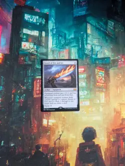 Sword of Fire and Ice Double Masters Regular NM!! - Image 1