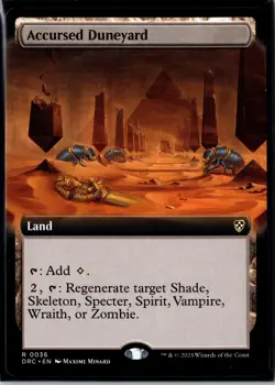 Accursed Duneyard (Extended Art) R Commander: Aetherdrift 36 NM - Image 1