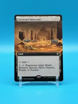 Accursed Duneyard (Extended Art) - Commander: Aetherdrift (DFT) - Regular - NM - Image 1