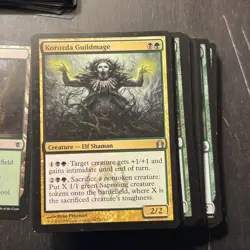 MTG STARTER COMMANDER DECK - Harald, King Of Skemfar - B/G Elf Flicker - Image 4