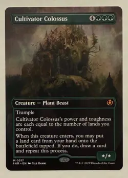 Cultivator Colossus Borderless - Mythic - Innistrad Remastered MTG - Image 1