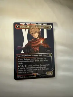 Magic the Gathering Final Fantasy Joshua, Phoenix's Dominant Borderless - Image 1
