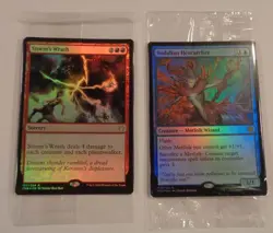 Vodalian Hexcatcher & Storm's Wrath Promo Packs Dominaria United Foil Sealed - Image 1
