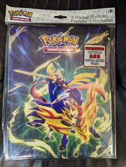 Pokemon 9 Pocket Crown Zenith Binder Holds 252 Cards - Image 1