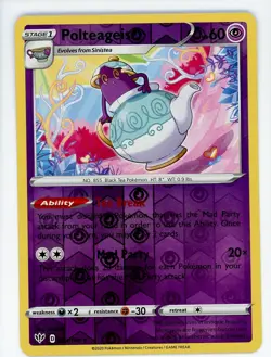 Pokemon Polteageist 083/189 Reverse Holo Uncommon Darkness Ablaze NM/MT - Image 1