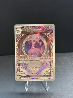 Pokemon TCG Mismagius IR 212/193 Paldea Evolved Illustration Rare Holo NM - Image 1