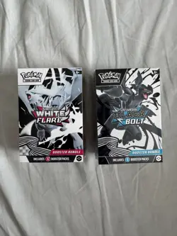 Pokemon TCG: Black Bolt & White Flare Booster Bundles | Sealed ✅🚚⭐✨✨ - Image 1