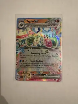 Pokemon TCG Flygon ex 106/191 SV08: Surging Sparks Double Rare Holo NM - Image 1
