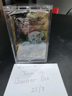 Pokemon TCG Sun & Moon Team Up Booster Box - Sealed (Minor Shrink Tear) - Image 5