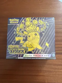 Pokemon Scarlet & Violet: Surging Sparks Elite Trainer Box ETB Sealed - Image 1