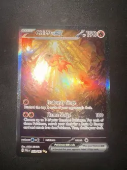 Pokemon TCG Paldea Evolved Chi-Yu ex Special Illustration Rare 259/193 - Image 1