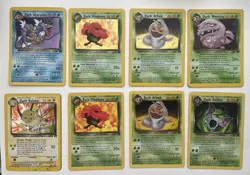 Pokemon TCG Team Rocket's Bundle! 5 Holos, Rares / Commons/ Uncommon. Job Lot - Image 2