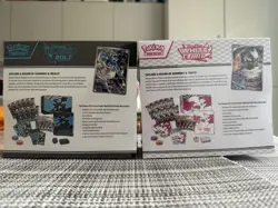 Pokemon Black Bolt and White Flare Elite Trainer Box ETB Uk 1 Of Each Brand New - Image 2
