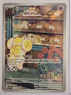 2023 Pokemon Scarlet & Violet Fidough Holo 213/198 - Image 1