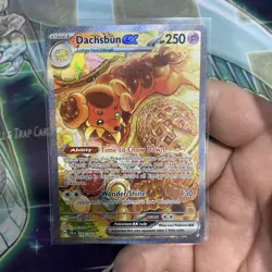 2024 Pokemon Scarlet & Violet Stellar Crown Dachsbun ex #169/142 - Image 1