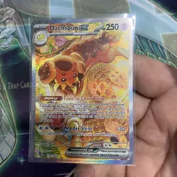2024 Pokemon Scarlet & Violet Stellar Crown Dachsbun ex #169/142 - Image 2