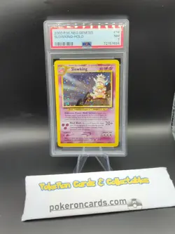 2000 Pokemon - Neo Genesis - Slowking - Holo - PSA 7 - Image 2
