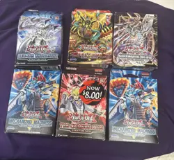 Yu-Gi-Oh! Structure Deck LOT Of 6 Factory Sealed Various Sets See Pics - Image 1