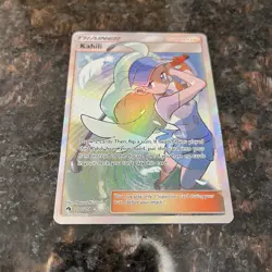Kahili 210/214 Full Art Holo S&M Lost Thunder Pokemon Trading Card Game | NM - Image 4