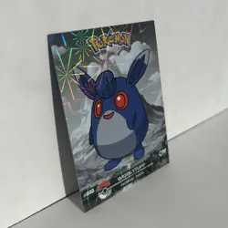 Pokemon Peru Black Dark Wigglytuff #040 Fireworks Holo Card 2025 - Image 2